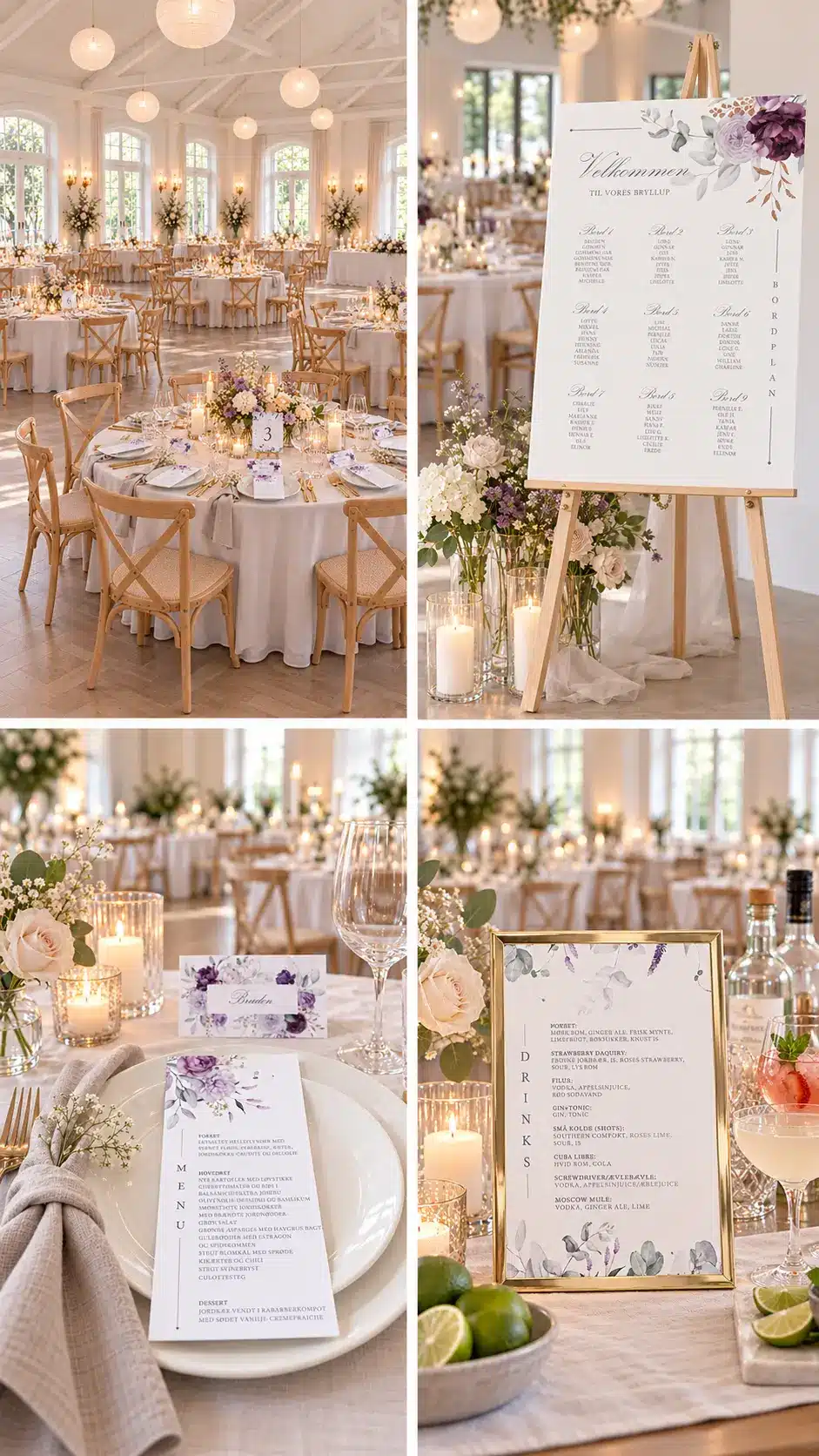 ENCHANTED IN VIOLET designlinje
