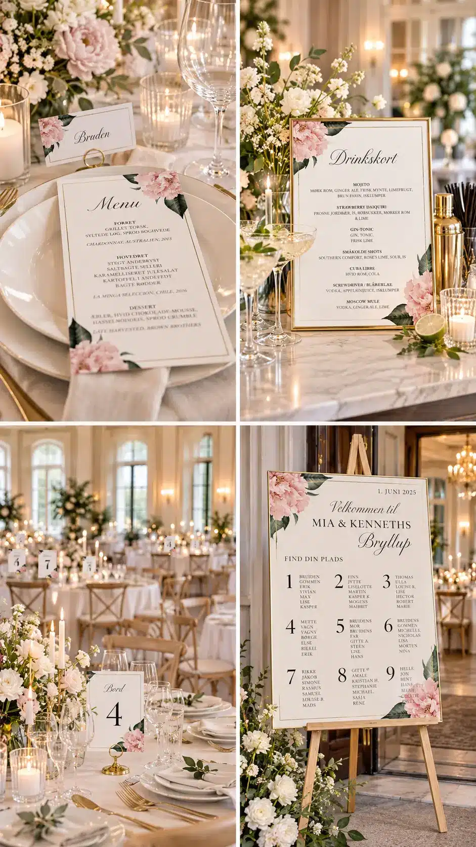 Gold Frame designlinje