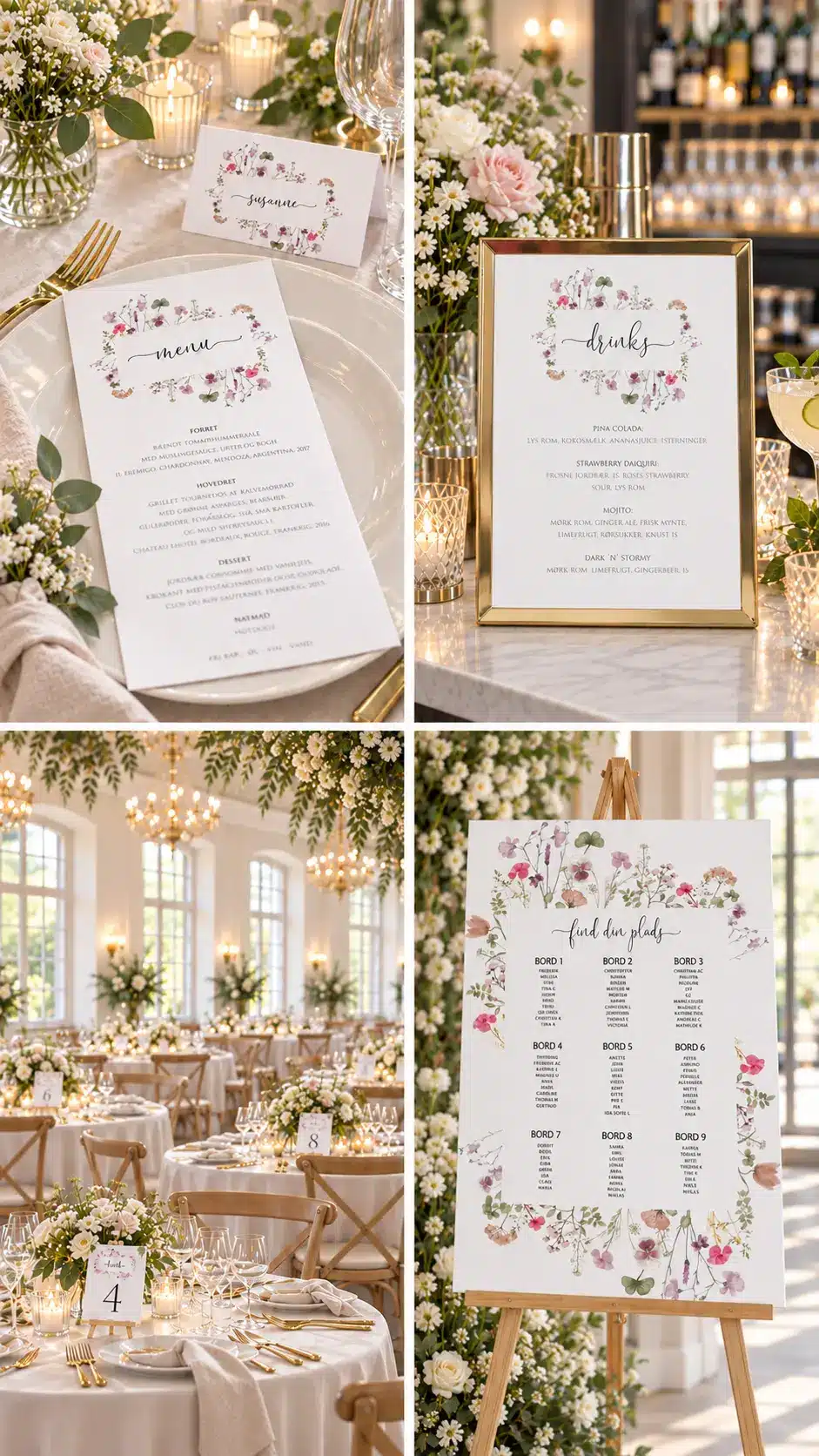 Pressed Flowers designlinje